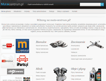 Tablet Screenshot of moto-centrum.pl
